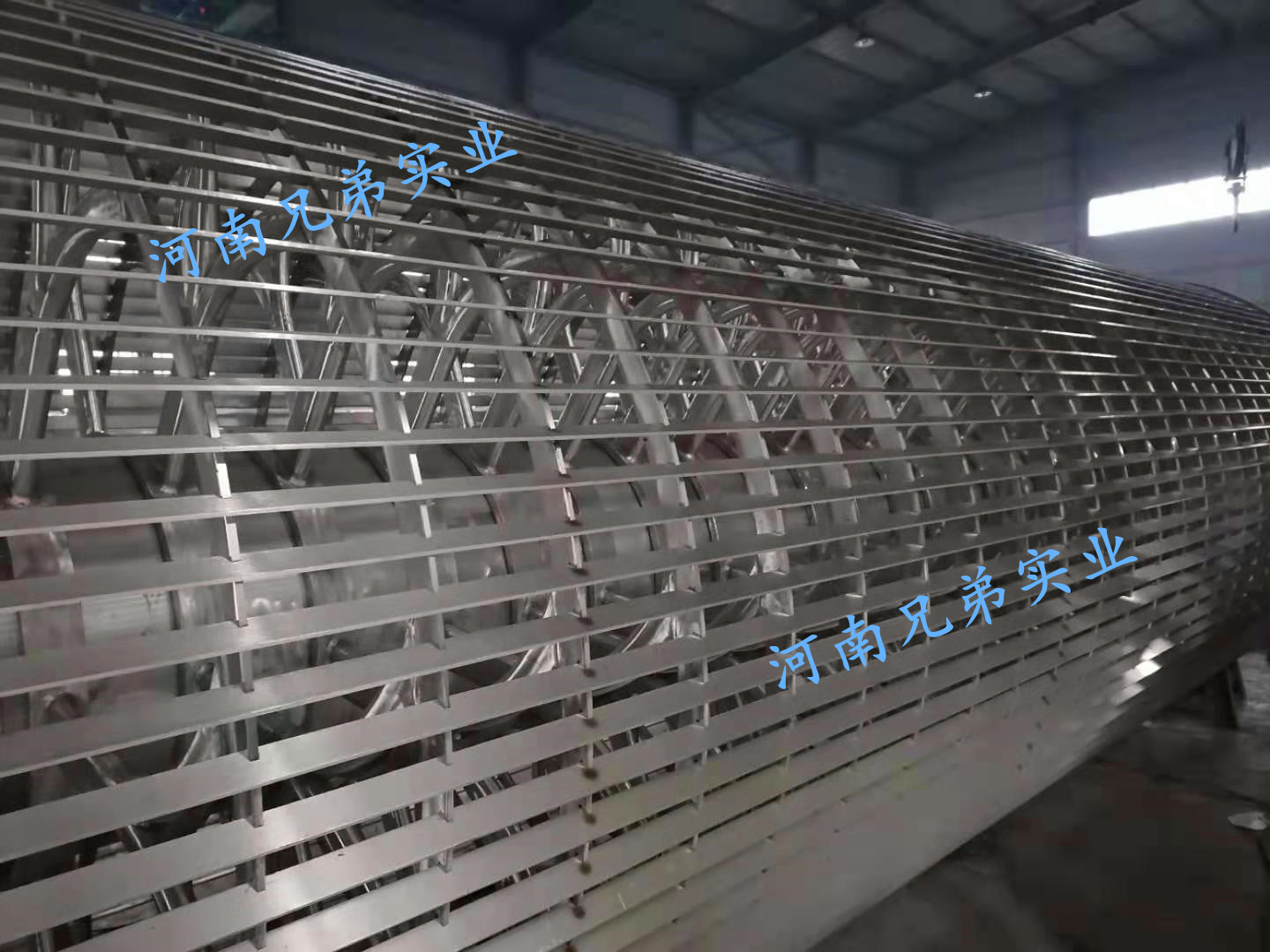 不锈钢斜片式网笼